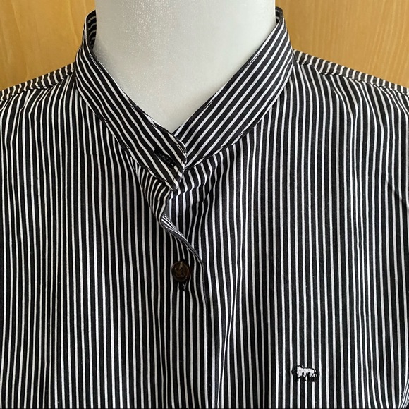 Peau Du Loup • Striped Recycled Cotton Button Up Shirt - Picture 3 of 10